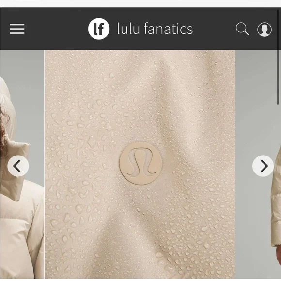 Lululemon Wunder Puff Super-Cropped Jacket Trench Size 6 - Picture 14 of 16